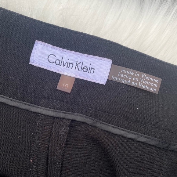 Calvin Klein Black Business Pants - Picture 3 of 4